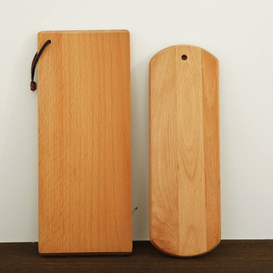 Planche à découper en bois avec poignée, planche à découper en bois, plateau de service pour fruits, pain, pizza - Product Image 4