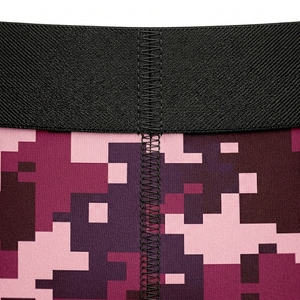 <b>Men</b> <b>Compression</b> <b>Shorts</b> High Elastic Stretch Fabric Quick Dry Moisture Wicking Athletic Running Training Gym Workout Fitness - Product Image 6
