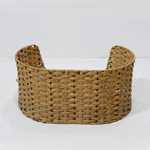 Cama para Mascotas Tejida en Ratán PE, Nido para Perros y Gatos Hecho a Mano con Cojín Suave para Uso en Interiores - Product Image 5