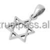 Colgante Estrella de David Hecho a Mano, Plata de Ley 925, Estilo Clásico, Chapado en Rodio, Colgante de Aniversario - Product Image 2