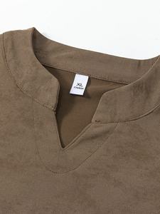 Camisetas con Estampado Acid Wash, Corte Holgado, Diseño Personalizado, Estilo Vintage, Ropa Casual de Calle de Algodón, Camisetas para Hombre - Product Image 4