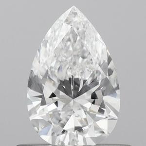 Diamante Cultivado en Laboratorio de Corte Pera de 0.55ct, D VVS2, Certificado IGI CVD - Product Image 1