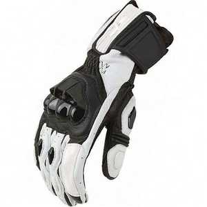 Gants de moto à écran tactile personnalisés, gants d'hiver chauds unisexes à doigts entiers, équipement de course, gants de motocross en cuir - Product Image 1