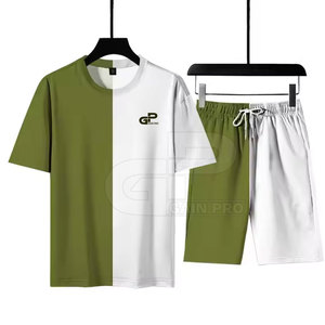 Ensemble de shorts pour hommes Daily Active, confortable, léger, coupe flexible, adapté pour la salle de sport, la course à pied, l'entraînement, l'été ou les sorties décontractées - Product Image 4