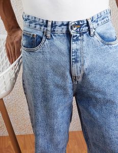 Jeans de Algodón de Corte Holgado para Hombre |   Cintura Media |   Suelto y Relajado |   Pantalones Vaqueros Extra Grandes - Product Image 2