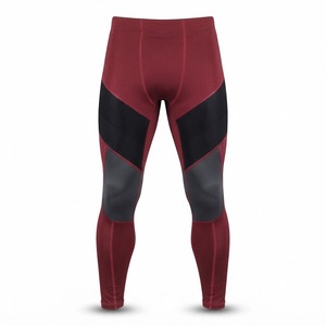 Pantalones de Compresión MMA para Hombre, Negros y Rojos, Sublimados, Ajustados, que Absorben la Humedad, para Artes Marciales Mixtas - Product Image 6