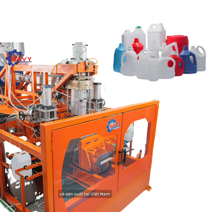 Máquina de Moldeo por Extrusión y Soplado para Botellas Pequeñas de Plástico HDPE PP de 110L, Totalmente Automática, 380V 200kN - Product Image 1