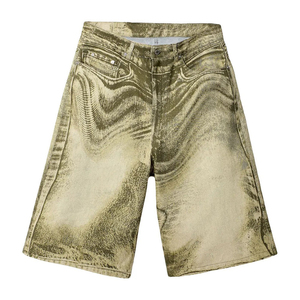 Jean Baggy en Denim Délavé à l'Acide avec Strass, Qualité Supérieure, Tendance HSI 2026, Fabriqué au Pakistan, Style Streetwear - Product Image 1