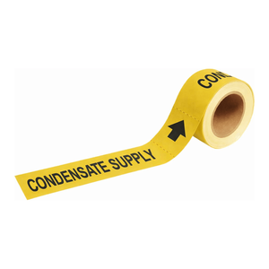 Marcador de Tuberías Brady para Suministro de Condensado, Flexible, Resistente al Calor y a los Químicos, para Tuberías de HVAC - Product Image 3