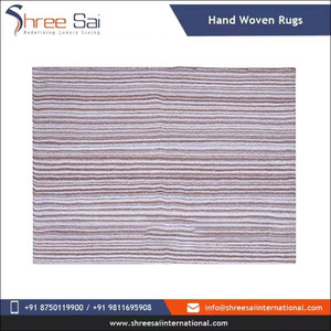 Tapis en coton éco-responsable, tissage plat, fibres naturelles, réversible, pour une décoration durable ou des maisons de style spa, à prix avantageux - Product Image 3