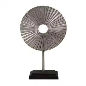 <b>Table</b> <b>Decor</b> Metal Sculpture <b>Decorative</b> Showpiece Figurine Home Living Room Office Interior Accent - Product Image 3