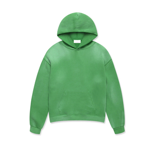Sudadera con Capucha Ligera de Invierno para Hombre, de Alta Calidad, Bordada, 100% Algodón, Transpirable, con Bolsillo, Estilo Desgastado por el Sol, al Mejor Precio - Product Image 1