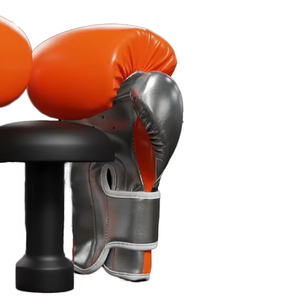Gants de boxe de haute qualité avec rembourrage épais, vente en gros, design personnalisé, absorption des chocs, paume ventilée, fermeture à lacets, gants unisexes - Product Image 2