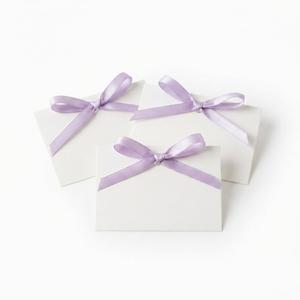 Cinta de satén de una sola cara de 6 mm, color lavanda morado claro, venta al por mayor, 20 rollos x 8 metros, para cajas de regalo, etiquetas de regalo, embalaje de belleza, a granel - Product Image 2