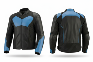 Veste de moto en textile respirant et léger, protection robuste, sur mesure, en velours côtelé - Product Image 2