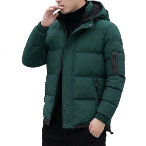 Custom Mens Reversible Puffer Jacket Winter Warm Padded <b>Coat</b> Fashion Streetwear Outerwear OEM Wholesale Factory - Product Image 3