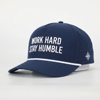 Gorra de Béisbol de 5 Paneles con Logotipo Bordado de Alta Calidad, Diseño Deportivo con Orificios Cortados a Láser, Gorras de Poliéster Gris Personalizadas al por Mayor
