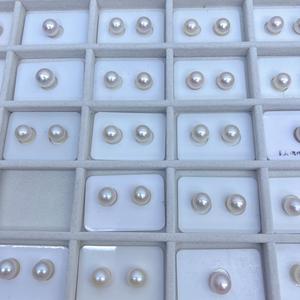 Pendientes de Perlas de Agua Dulce Blancas Australianas de 11-12 mm, Fuertes y Delicados, 5A Edison, Oro de 18k, Comparable, Extremadamente Fuertes - Product Image 3