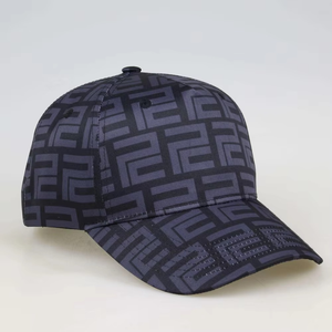 Unisex 6-Panel Snapback <b>Cap</b> Geometric Pattern Adjustable Fit Casual <b>Hat</b> for Adults Four Seasons Wear - Product Image 2