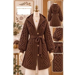 Pulls 100% acrylique ou coton, calibre 12, pour femmes, très tendance, style décontracté, pour la saison hivernale, fournisseur du Bangladesh. - Product Image 1