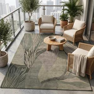 Alfombra de Lana de Lujo Hecha a Mano, Alfombra Moderna con Mechones, Colores, Tamaños y Diseños Personalizados, Alfombra Suave de Primera Calidad para Sala de Estar - Product Image 1