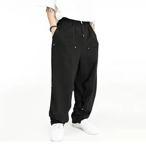 High Quality Men's Casual Straight Pattern <b>Canvas</b> Baggy Sweatpants Comfortable Breathable Eco-Friendly Quick Dry - Product Image 4