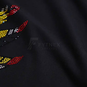 T-shirts pour hommes en coton 100% fabriqués au Pakistan, de haute qualité, avec strass, écologiques, légers, prix de gros bon marché - Product Image 6