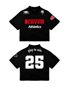 Camiseta Deportiva de Fútbol para Mujer, Estilo Vintage, Personalizada, de Malla, Corta, Holgada, Transpirable, Estilo Urbano - Product Image 2