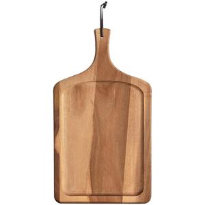 Planche à découper en bois de qualité supérieure, extra épaisse, durable, compatible avec les couteaux, avec rainure profonde pour les jus, idéale pour une utilisation professionnelle en cuisine - Product Image 5