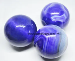 Sfere di pietre preziose per oggetti di cristallo all'ingrosso sfere di agata di onice viola