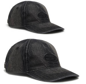 Gorra de Béisbol Impermeable con Logotipo Personalizado, Bordado 3D, Estilo Vintage, Negra, de Algodón Lavado, Gorra de Papá de 6 Paneles, Estilo Urbano Desgastado para Fiesta - Product Image 1