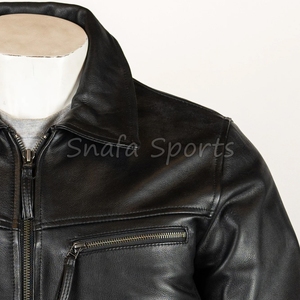 Latest Design Men Leather Jacket Offers Unique Design Apparel Clothing Factory Direct Sale Jackets For Men - Product Image 5