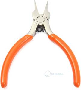 Stainless Steel Flat Nose Pliers Jewelry Handcraft Making 5 Inch Precision <b>Craft</b> Tool Smooth Jaw Comfortable Grip <b>Wire</b> Bending - Product Image 6