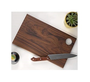 Tabla de cortar de madera maciza de alta resistencia para uso comercial en cocinas, restaurantes y preparación de alimentos. - Product Image 6