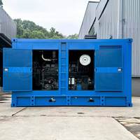 Groupes électrogènes diesel silencieux 50/80/100/125/150/300/500/1000 KVA alimentés par des moteurs Cummins, vente directe d'usine