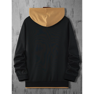 Sudaderas con Capucha de Moda Urbana para Hombre, Talla Grande, Felpa de Algodón, Fabricante OEM ODM, Etiqueta Privada Personalizada, Calidad de Exportación - Product Image 3