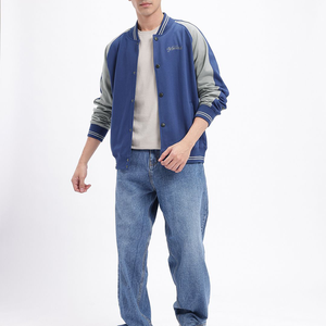 Custom Vintage School College <b>Mens</b> Varisty <b>Jackets</b> <b>Leather</b> sleeves Wool Letterman Crop Varsity <b>Jacket</b> ladies baseball chenille - Product Image 2
