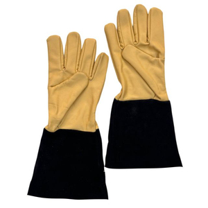 Customized Size Premium Split Cow Leather Welding Gloves Heat Resistant Fire Proof Hot Sale Products Welding Gloves - Product Image 2