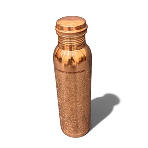 Heritage Pattern <b>Copper</b> <b>Drinking</b> <b>Bottle</b> from Indian exports international. ( Certified pure <b>copper</b> ) - Product Image 5