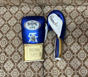 Guantes de Boxeo Profesionales Canelo No Boxing No Life, Estilo Mexicano con Cordones, Cuero Genuino, para Entrenamiento de Artes Marciales Mixtas (MMA) y Sparring - Product Image 3