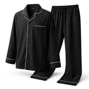 Pijamas de Algodón al por Mayor para Hombre - Ropa de Dormir de Primera Calidad OEM al por Mayor Directamente de Fábrica - Product Image 3