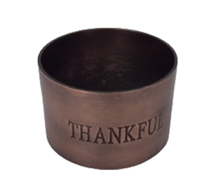 Anillo de Servilleta Navideño Dorado Metálico, Decorativo, para Mesa, con Acabado Dorado, para Mesa de Comedor, Bodas y Fiestas - Product Image 2