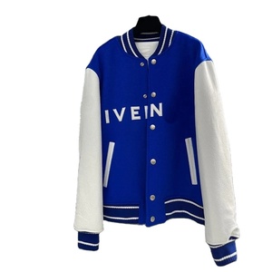 Abrigo Chaqueta de hombre Traje de béisbol Tendencia Guapo Primer Senior Abrigo de escuela secundaria Más terciopelo - Product Image 1