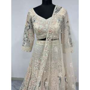 Lehenga Choli avec broderie en fil Taille 2XL - Product Image 2