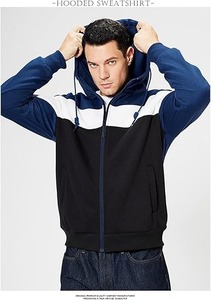 Sweat à capuche décontracté pour homme en coton 100 % écologique de qualité supérieure, coupe ample et confortable, conçu sur mesure pour un style quotidien élégant - Product Image 2