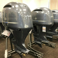 מנוע סירה חיצוני 150 כוחות סוס, ארבע פעימות, במבצע! מוכן למשלוח