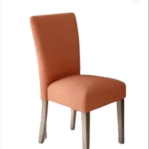 โครงเก้าอี้ทานอาหารหุ้มเบาะผ้า วัสดุไม้ เฟอร์นิเจอร์ร้านอาหาร เก้าอี้โรงแรม สไตล์โมเดิร์น - Product Image 1