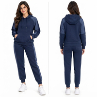 Ensemble de survêtement pour femme, veste et pantalon de sport haut de gamme, tissu léger et confortable, design athlétique décontracté, adapté