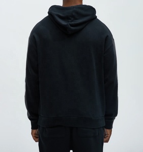 Sweat-shirts à capuche pour hommes, coupe droite, délavés à l'acide, épaules tombantes, imprimés, 100% coton molletonné, vente en gros, logo personnalisé, appliqué, broderie - Product Image 2