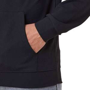 Custom Logo Wholesale <b>Plain</b> <b>Black</b> Heavyweight Fleece Oversized Pullover Hoodie Blank Cotton Streetwear Unisex Hooded <b>Sweatshirt</b> - Product Image 4